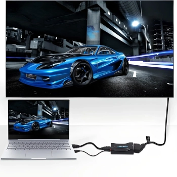  Przejściówka adapter EURO SCART - HDMI - zdj. dodatkowe 1