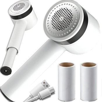 Golarka do ubrań odzieży swetrów tapicerki 2 rolki do sierści