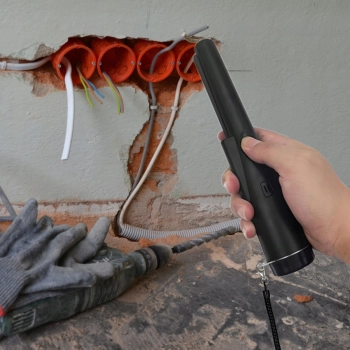  Wykrywacz detektor metalu z sondowaniem 360 latarką - zdj. dodatkowe 2