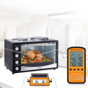  Termometr gastronomiczny z sondą do grilla mięsa wina LCD -50-300C - zdj. dodatkowe 3