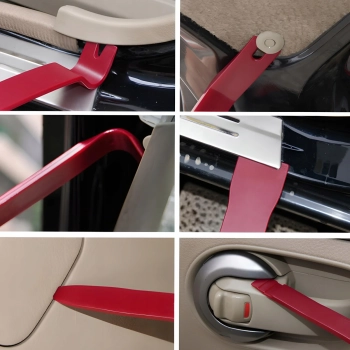  Zestaw narzędzi ściągaczy do demontażu tapicerki samochodowej - 45 el. - zdj. dodatkowe 1