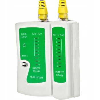  Tester kabli sieciowych internetowych RJ45 RJ11 - zdj. dodatkowe 3