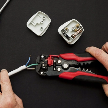  Ściągacz izolacji kabli przewodów szczypce zaciskarka 3w1 - zdj. dodatkowe 3