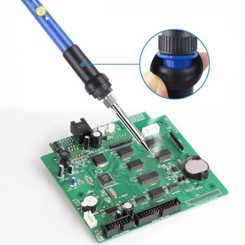  Lutownica kolbowa z podstawką uchwytem 6 grotów 60 W - zdj. dodatkowe 2