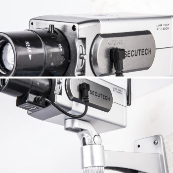  Atrapa kamery do monitoringu z migającą diodą LED - zdj. dodatkowe 1