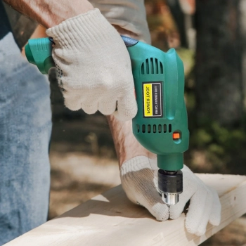  Zestaw narzędzi z wiertarką udarową młotek kombinerki wiertła 550 W - 37 el. - zdj. dodatkowe 3