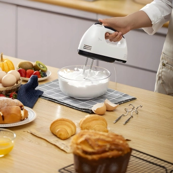  Mikser robot kuchenny ręczny 7 prędkości 4 końcówki 260 W - zdj. dodatkowe 1