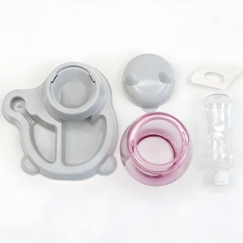  Podajnik dozownik wody karmy dla psa kota 2w1 528 ml 2.2 l - zdj. dodatkowe 2