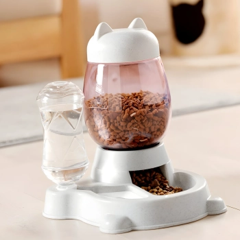  Podajnik dozownik wody karmy dla psa kota 2w1 528 ml 2.2 l - zdj. dodatkowe 3