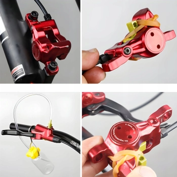  Zestaw narzędzi do odpowietrzania hamulców rowerowych Shimano Tektro - 30 el. - zdj. dodatkowe 3