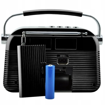  Radio FM kuchenne warsztatowe przenośne zasilane sieciowo bateryjnie - zdj. dodatkowe 1