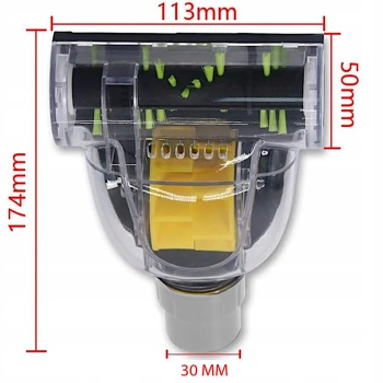  Turboszczotka szczotka uniwersalna wielofunkcyjna do odkurzacza - zdj. dodatkowe 1