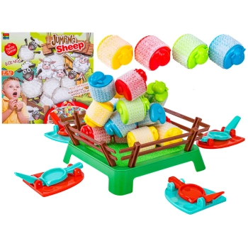 Rodzinna Gra Zręcznościowa "Jumping Sheep" SKACZĄCE OWCE Pchełki