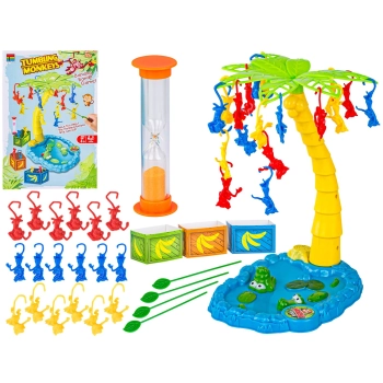 Gra zręcznościowa Tumbling Monkeys SKACZĄCE MAŁPKI Spadające Małpy, Drzewko