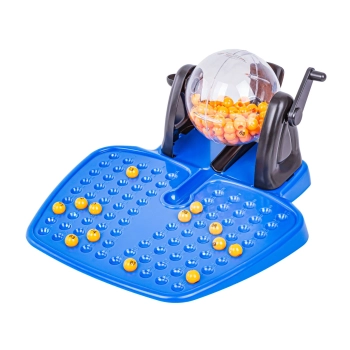 Gra Rodzinna, Towarzyska BINGO Loteria, Maszyna Losująca + Karty