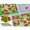 Rodzinna Gra Logiczna Klocki + Podstawka Blokowanie Układanka Z Klockami