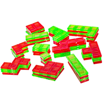 Rodzinna Gra Logiczna Klocki + Podstawka Blokowanie Układanka Z Klockami