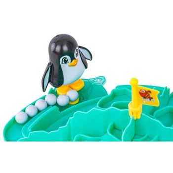 Rodzinna gra zręcznościowa, planszowa PINGWINKOWE PIŁKARZYKI, Piłka nożna 