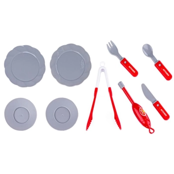 Grill Na Nóżkach Z Pokrywą, Ruszt + Akcesoria