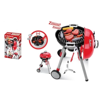 Grill Na Nóżkach Z Pokrywą, Ruszt + Akcesoria