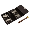 Zestaw precyzyjnych wkrętaków, śrubokrętów - 25w1 końcówek w etui