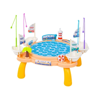 Zręcznościowa gra rodzinna - wędkowanie, łowienie rybek Stolik