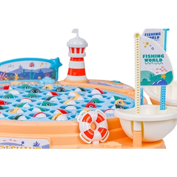 Zręcznościowa gra rodzinna - wędkowanie, łowienie rybek Stolik