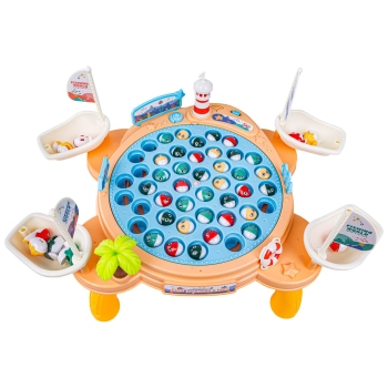 Zręcznościowa gra rodzinna - wędkowanie, łowienie rybek Stolik