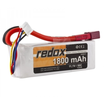 Akumulator Redox 1800 mAh 11,1V 50C - pakiet LiPo