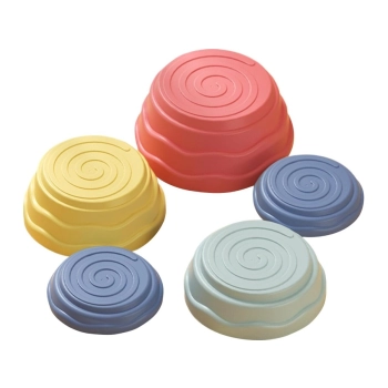 Ścieżka Sensoryczna Dla Dzieci KAMIENIE BALANSUJĄCE 5 Szt Równowaga Trening Równowagi