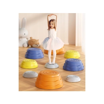 Ścieżka Sensoryczna Dla Dzieci KAMIENIE BALANSUJĄCE 7 Szt Równowaga Trening Równowagi