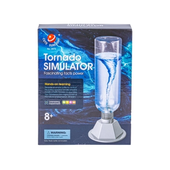Zabawka Edukacyjna Naukowa dla dzieci TORNADO DIY Zbuduj To Sam Symulator Tornada