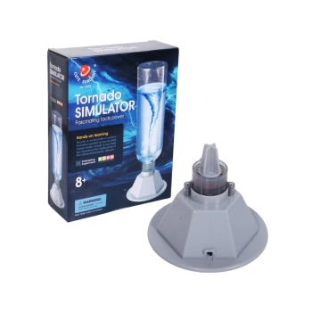 Zabawka Edukacyjna Naukowa dla dzieci TORNADO DIY Zbuduj To Sam Symulator Tornada
