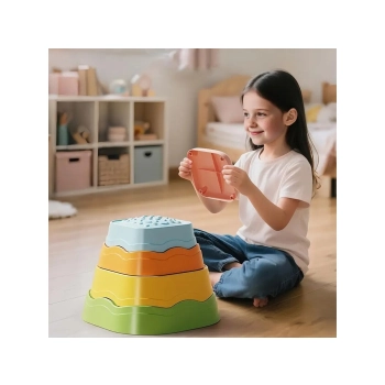 Ścieżka Sensoryczna Dla Dzieci KAMIENIE BALANSUJĄCE 5 Szt Równowaga Trening Równowagi