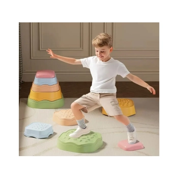 Ścieżka Sensoryczna Dla Dzieci KAMIENIE BALANSUJĄCE 5 Szt Równowaga Trening Równowagi