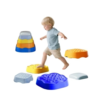 Ścieżka Sensoryczna Dla Dzieci KAMIENIE BALANSUJĄCE 5 Szt Równowaga Trening Równowagi