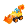 Zestaw 4 Pojazdów Z Napędem, Pojazdy Budowlane, Traktor, Koparka, Wywrotka, Betoniarka