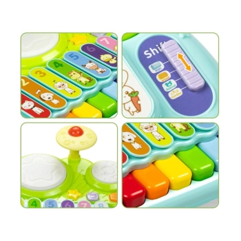 Ksylofon Cymbałki Perkusja Pianinko Dla Dzieci Zabawka Edukacyjna Muzyczna