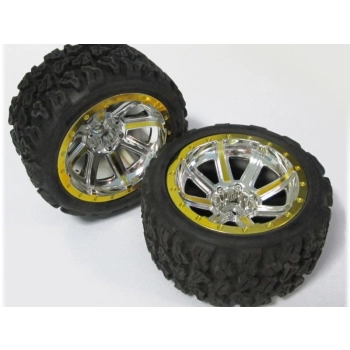 Kompletne Koło 4wd12-32 Felga + Opona (2szt.)