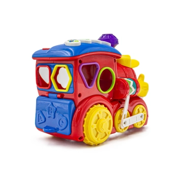 Kolorowa Lokomotywa, Ciuchcia Sorter Klocki Dźwięk Hola