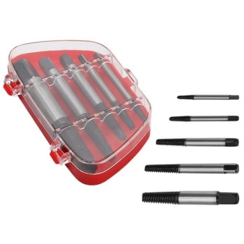 Wykrętak do zerwanych śrub 5szt - Zestaw