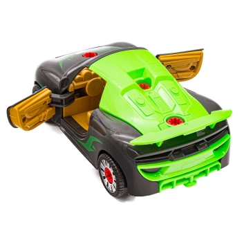 Samochód sportowy Porsche do rozkręcania i skręcania Wkrętarka