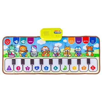 Edukacyjna, Muzyczna Mata Dla Dzieci, Pianino - Muzyka, Instrumenty 80x30cm