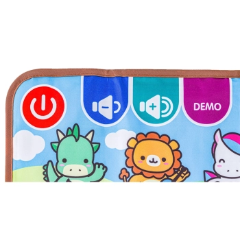 Edukacyjna, Muzyczna Mata Dla Dzieci, Pianino - Muzyka, Instrumenty 80x30cm