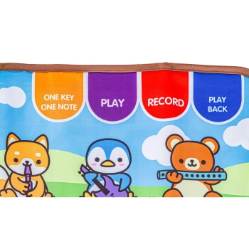 Edukacyjna, Muzyczna Mata Dla Dzieci, Pianino - Muzyka, Instrumenty 80x30cm