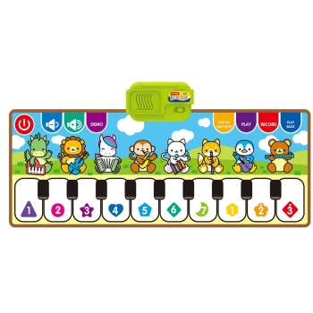 Edukacyjna, Muzyczna Mata Dla Dzieci, Pianino - Muzyka, Instrumenty 80x30cm