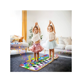 Edukacyjna, Muzyczna Mata Dla Dzieci, Pianino - Muzyka, Instrumenty 80x30cm