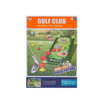 Mini golf, Zestaw dla dzieci do gry w mini golfa, Plansza + Kije + Akcesoria