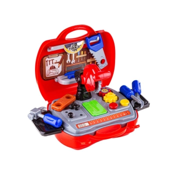 Warsztat stolarski w walizce - Piła, Młotek, Narzędzia