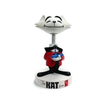 Figurka - 4" KAT Bobble Head (Red Jacket) - kot KAT z kiwającą głową - AMT